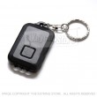 50 Solar LED torch keyrings (black)