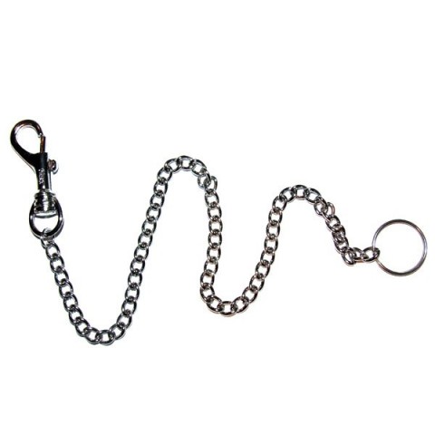 Belt Clip Keyring with long chain