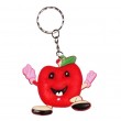 Smiley Apple Keyring