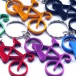 Bicycle Keyring - Pack 6