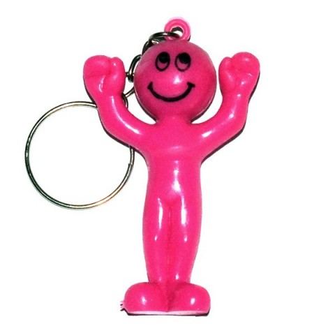 Smiley Person Keyring