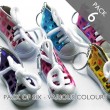 Sports Shoe Trainers Keyring - PACK 6