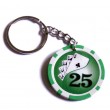 Casino Poker Chip Keyring