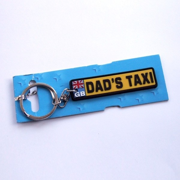 Dad's Taxi Keyring