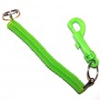 Plastic Belt Clip Keyring (phone cord style spiral)