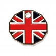 Trolley Coin Keyring - 12 sided £1 - Union Jack GB