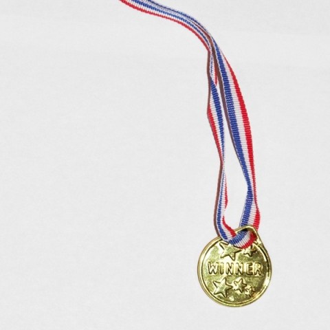 Medal on a rope