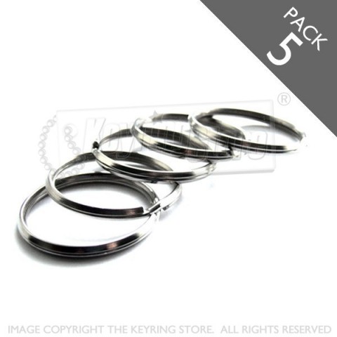 28mm Bevelled Split Rings PACK 5