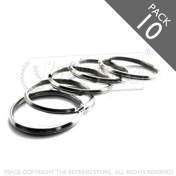 28mm Bevelled Split Rings PACK 10