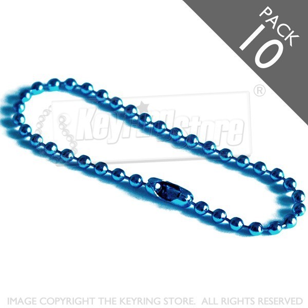 Ball Chain (blue) - Pack 10