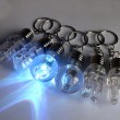 PACK 6 LED Light Bulb flashing keyring