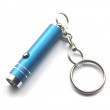 LED Metal Torch Keyring - Premium - Blue
