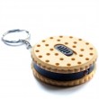 Biscuit Cookie LED Torch keyrings - Pack 6