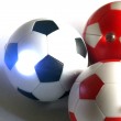 Football LED Torch Keyrings - Pack 6