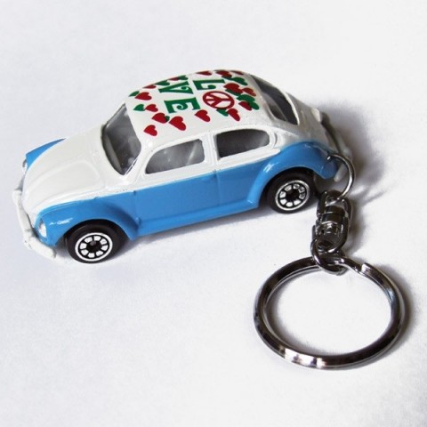 Classic Beetle-style Car Keyring