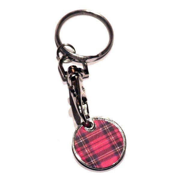 Trolley Coin Keyring - Scottish Style