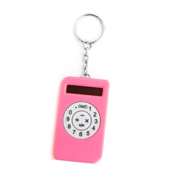 Mini calculator keyring