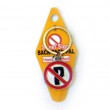 Road Sign Keyring - No Parking Sign