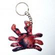 Crab Sand-filled keyring