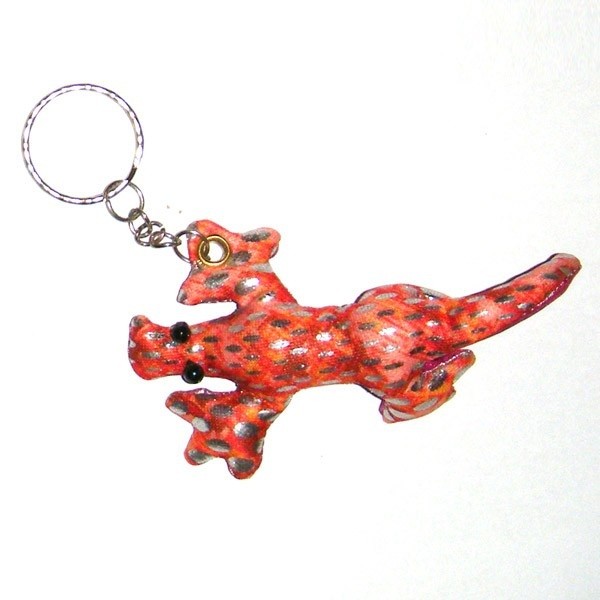 Platipus sand-filled keyring