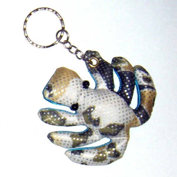 Sea Creature keyring (sand filled)