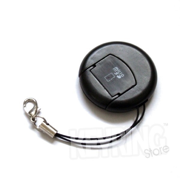 Micro SD Card USB Adapter Keyring