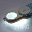 Magnify Glass Torch Keyring