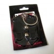 Leather Waist Coat Keyring