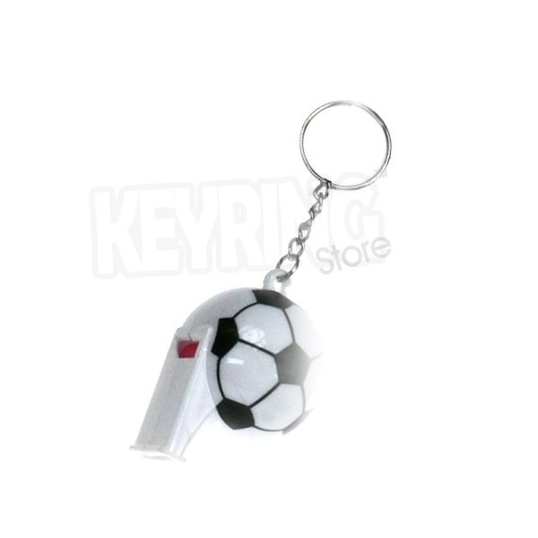 Football Giant Whistle keyring