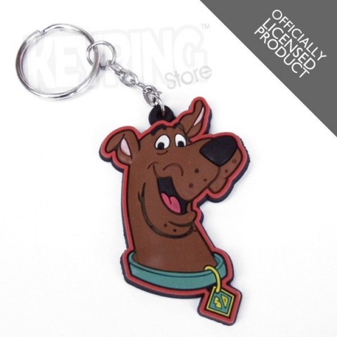 Scooby Doo Head Keyring