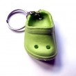 Rubbery Shoes Green Keyring