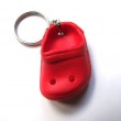 Rubbery Shoes Red Keyring