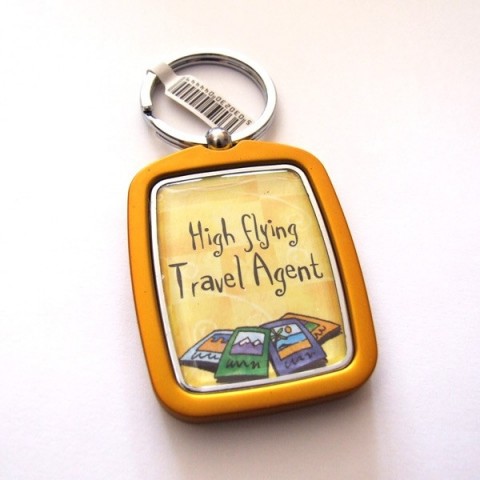 Travel Agent Keyring