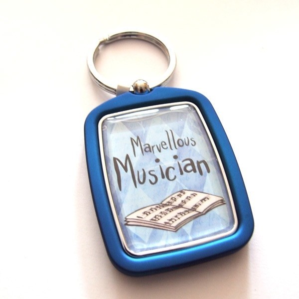 Musician Keyring