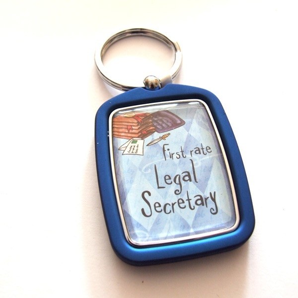 Legal Secretary Keyring