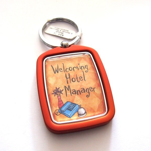 Hotel Manager Keyring