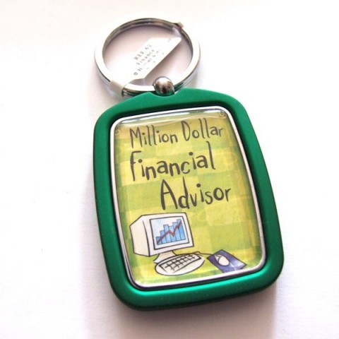 Financial Advisor Keyring