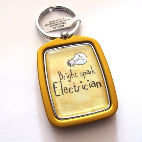 Electrician Keyring