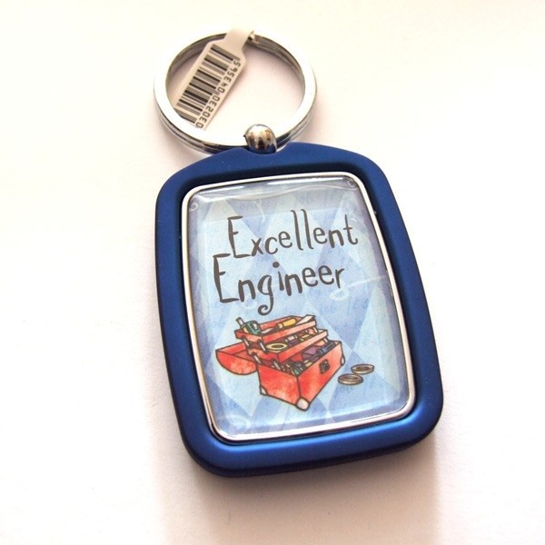 Engineer Keyring