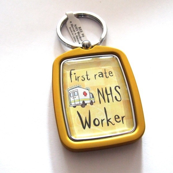 Health Service Worker Keyring