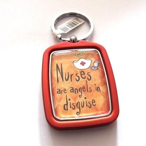 Angel Nurse Keyring