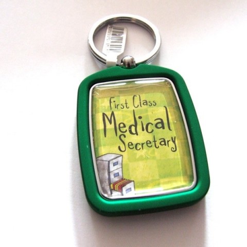 Medical Secretary Keyring