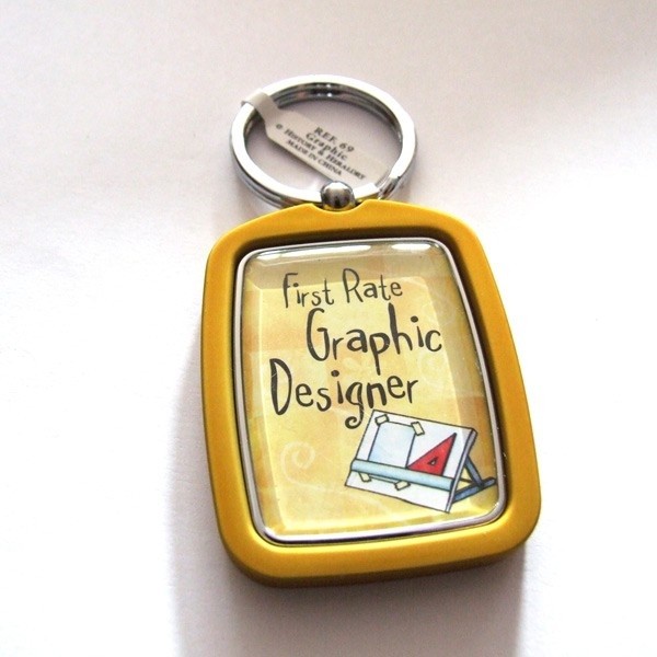 Graphic Designer Keyring