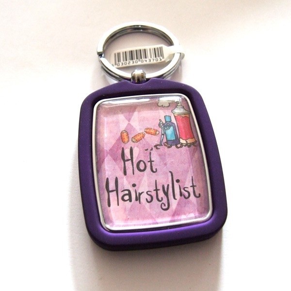 Hairstylist Keyring