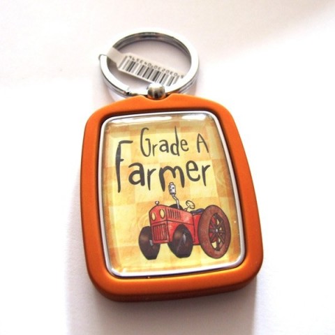 Farmer Keyring