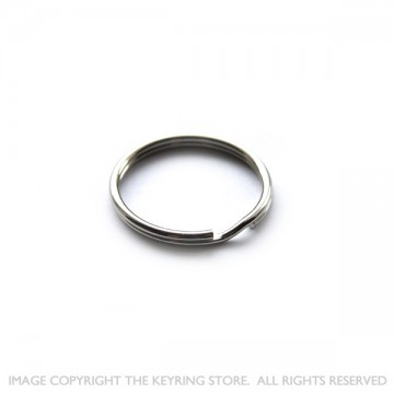Big Stainless Steel Split Key Ring Keychain  Keyring Hoop Ring Plated Loop 49mm 