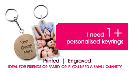 Personalised Keyrings