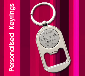 Personalised Keyrings