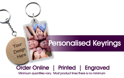 Personalised Keyrings